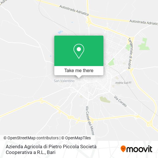 Azienda Agricola di Pietro Piccola Società Cooperativa a R.L. map