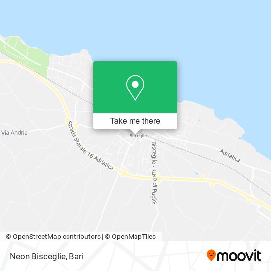 Neon Bisceglie map