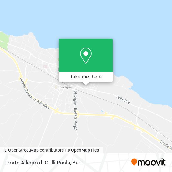 Porto Allegro di Grilli Paola map