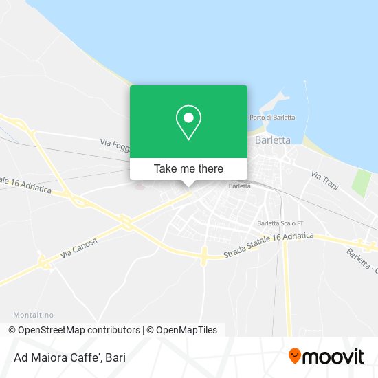 Ad Maiora Caffe' map