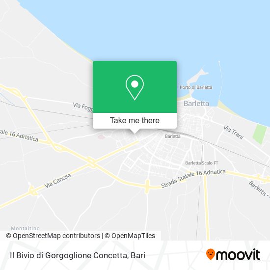 Il Bivio di Gorgoglione Concetta map