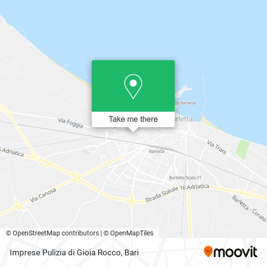 Imprese Pulizia di Gioia Rocco map