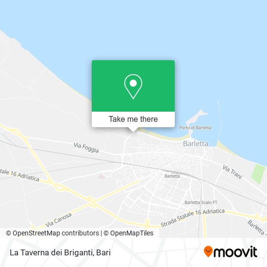 La Taverna dei Briganti map