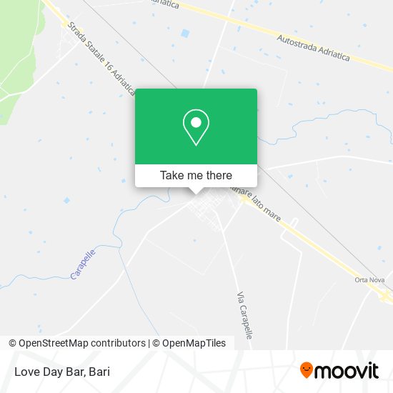 Love Day Bar map