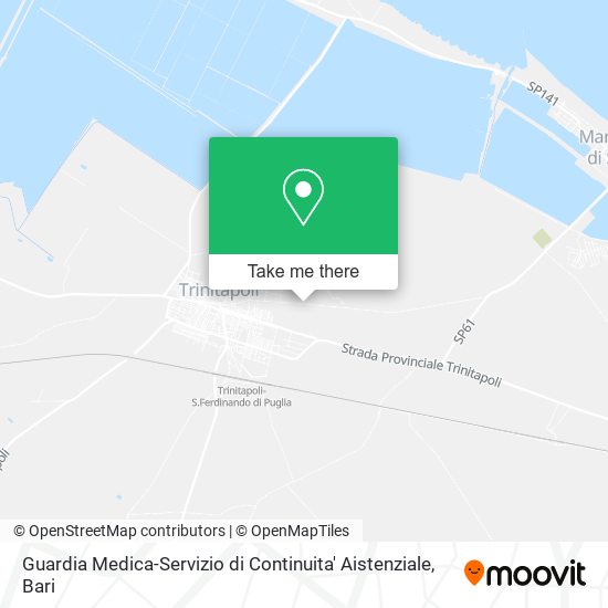 Guardia Medica-Servizio di Continuita' Aistenziale map