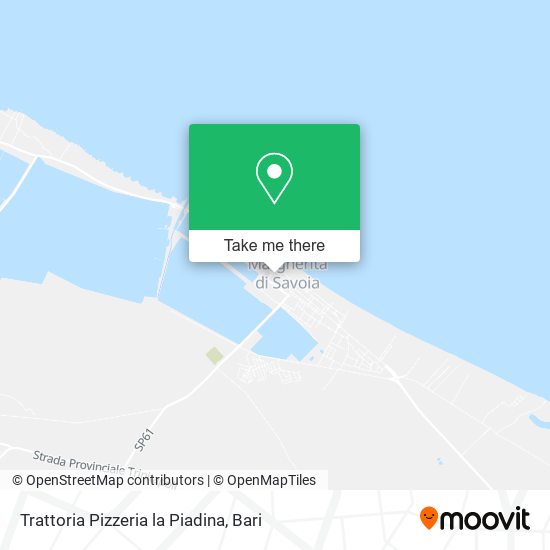 Trattoria Pizzeria la Piadina map