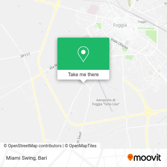 Miami Swing map
