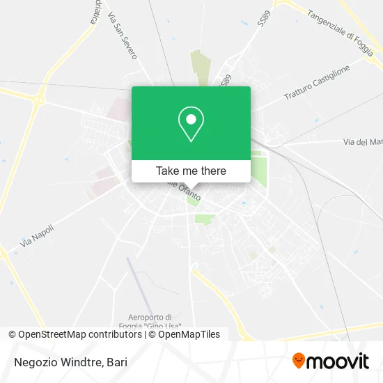 Negozio Windtre map
