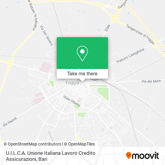 U.I.L.C.A. Unione Italiana Lavoro Credito Assicurazioni map