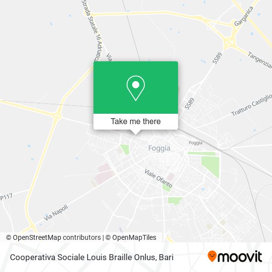 Cooperativa Sociale Louis Braille Onlus map
