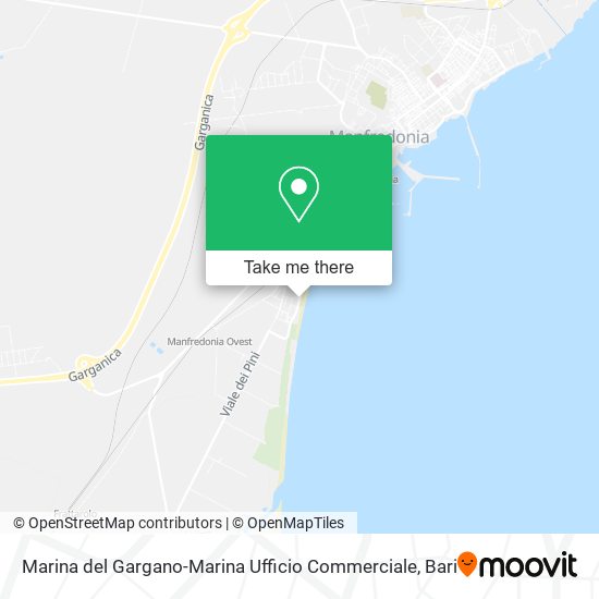 Marina del Gargano-Marina Ufficio Commerciale map