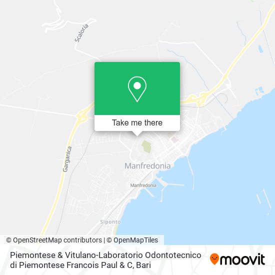 Piemontese & Vitulano-Laboratorio Odontotecnico di Piemontese Francois Paul & C map