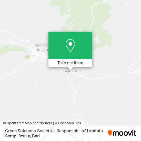 Green Solutions-Societa' a Responsabilita' Limitata Semplificat a map