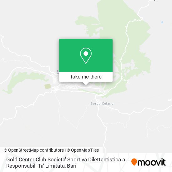 Gold Center Club Societa' Sportiva Dilettantistica a Responsabili Ta' Limitata map