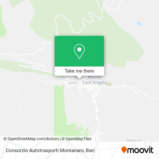Consorzio Autotrasporti Montanaro map