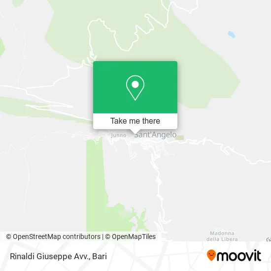 Lawyer Giuseppe Rinaldi map