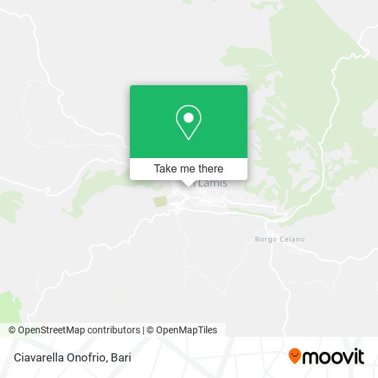 Ciavarella Onofrio map