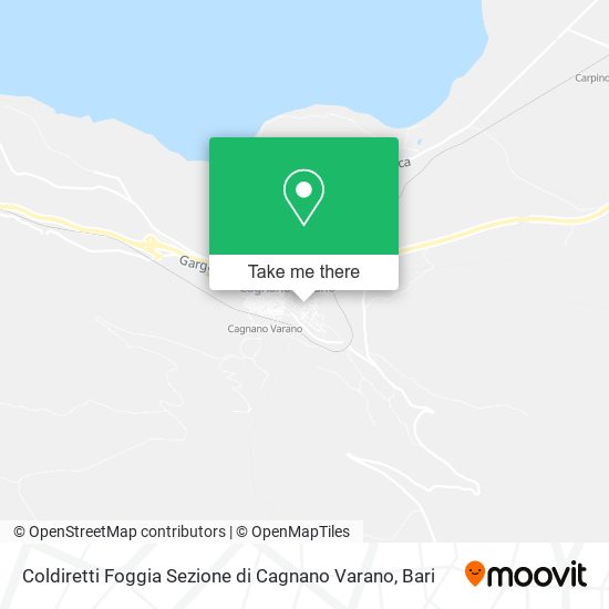 Coldiretti Foggia Sezione di Cagnano Varano map
