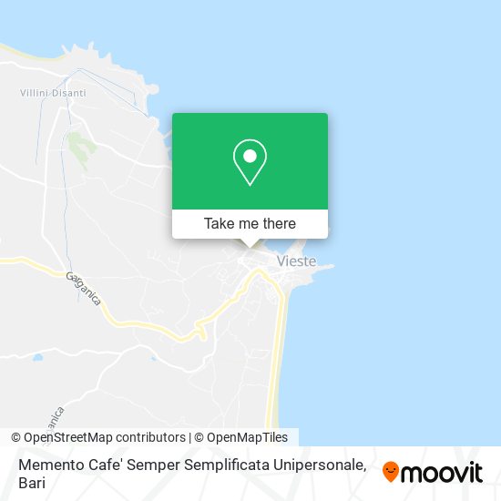 Memento Cafe' Semper Semplificata Unipersonale map