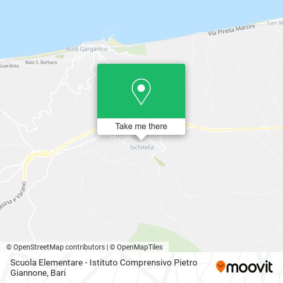 Scuola Elementare - Istituto Comprensivo Pietro Giannone map