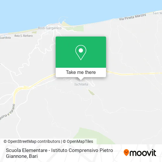 Scuola Elementare - Istituto Comprensivo Pietro Giannone map
