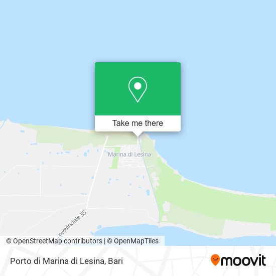 Porto di Marina di Lesina map