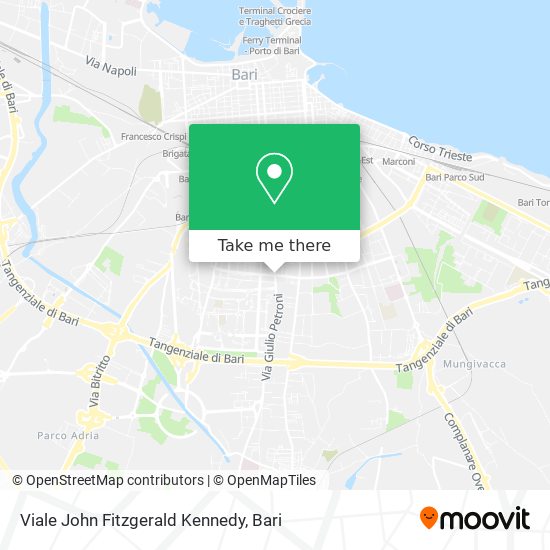 Viale John Fitzgerald Kennedy map