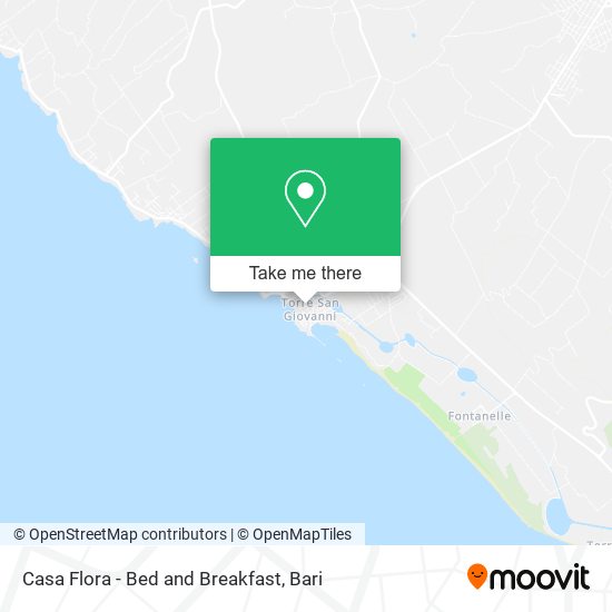 Casa Flora - Bed and Breakfast map