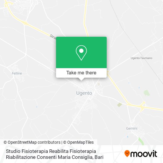 Studio Fisioterapia Reabilita Fisioterapia Riabilitazione Consenti Maria Consiglia map