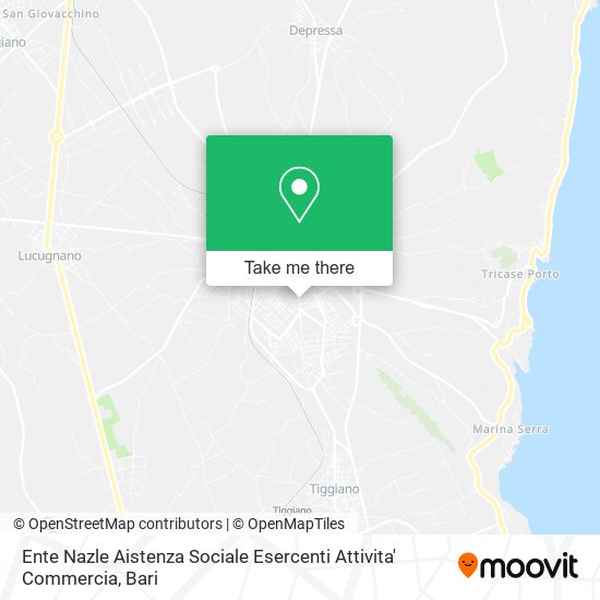 Ente Nazle Aistenza Sociale Esercenti Attivita' Commercia map