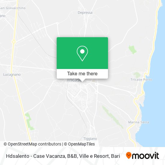 Hdsalento - Case Vacanza, B&B, Ville e Resort map