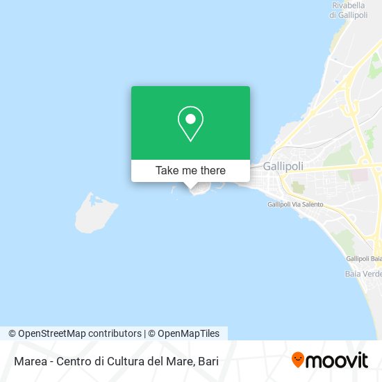 Marea - Centro di Cultura del Mare map