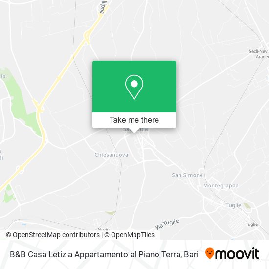 B&B Casa Letizia Appartamento al Piano Terra map