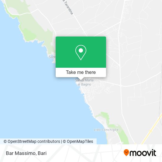 Bar Massimo map