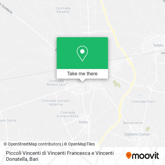 Piccoli Vincenti di Vincenti Francesca e Vincenti Donatella map