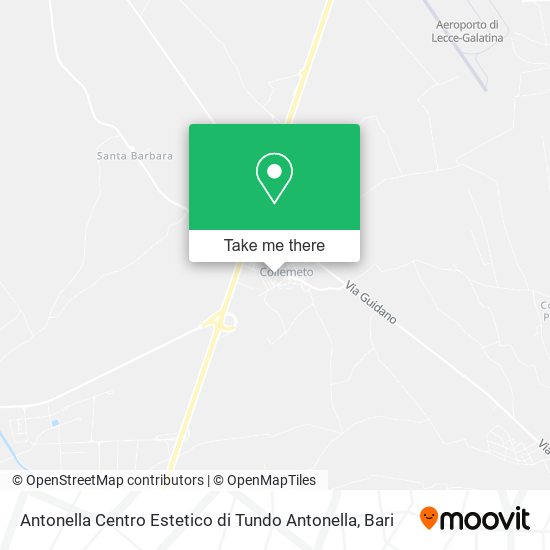 Antonella Centro Estetico di Tundo Antonella map