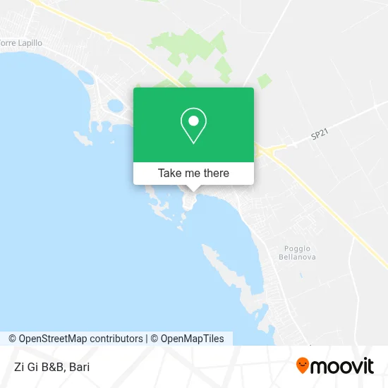 Zi Gi B&B map