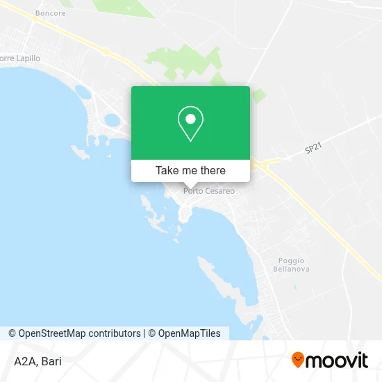 A2A map