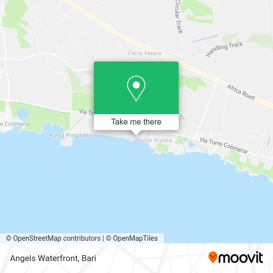 Angels Waterfront map