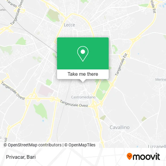 Privacar map