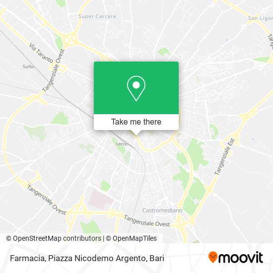 Farmacia, Piazza Nicodemo Argento map