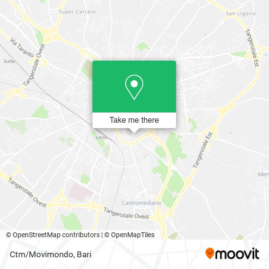 Ctm/Movimondo map