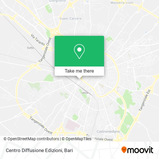 Centro Diffusione Edizioni map