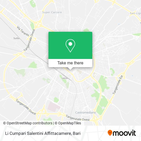 Li Cumpari Salentini Affittacamere map