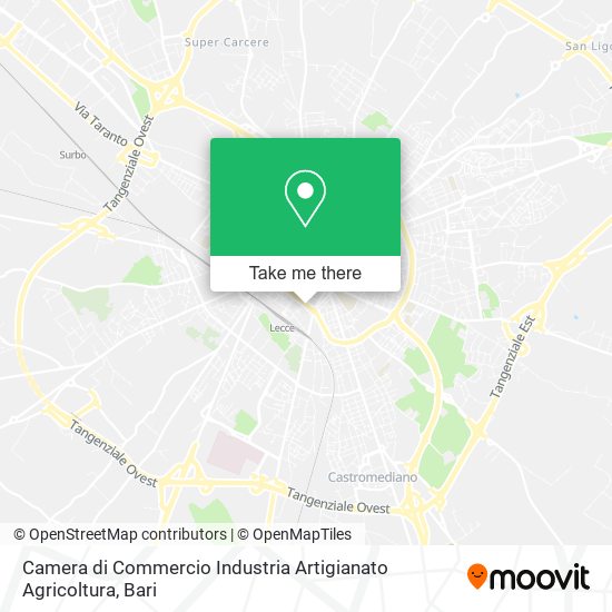 Camera di Commercio Industria Artigianato Agricoltura map