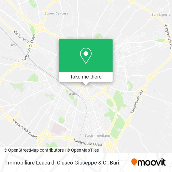Immobiliare Leuca di Ciusco Giuseppe & C. map