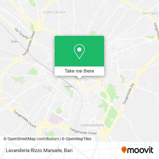 Lavanderia Rizzo Manuele map