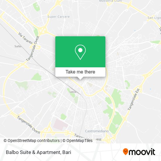 Balbo Suite & Apartment map