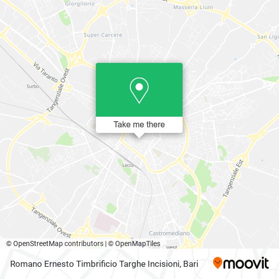 Romano Ernesto Timbrificio Targhe Incisioni map