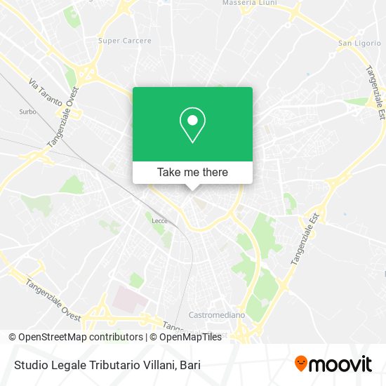 Studio Legale Tributario Villani map